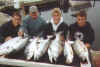 A table full of kings and silver caught in july 2003.